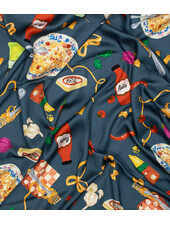 Foodie - satin viscose