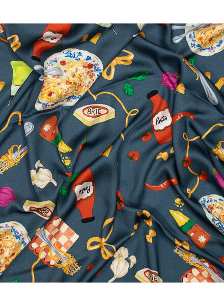 Foodie - gesatineerde viscose