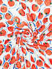 Tomato - satin viscose