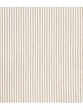 taupe stripes - cotton viscose mix