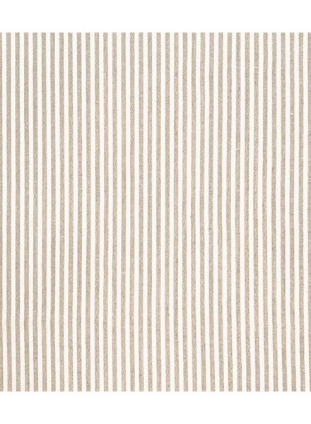 taupe stripes - cotton viscose mix
