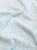 light blue stripes - cotton viscose mix
