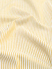 yellow stripes - cotton viscose mix
