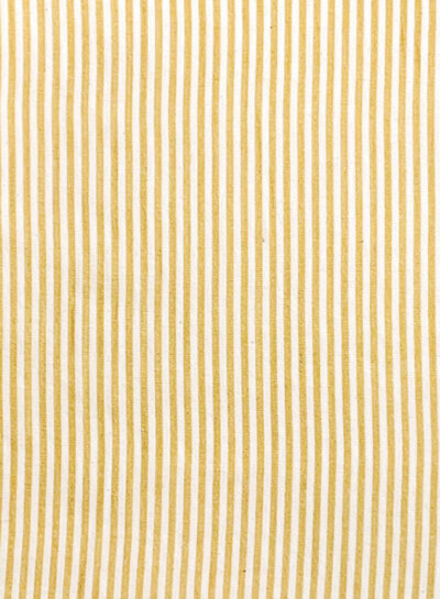 geel streepjes - katoen viscose mix