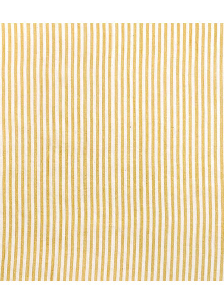 yellow stripes - cotton viscose mix