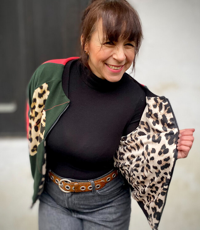leopard velours