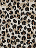 leopard linen look - canvas