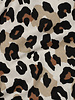 leopard linnenlook - canvas