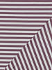 Madeline purple/white striped jersey