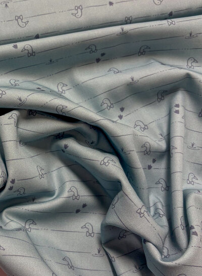 Katia fabrics ducks cord - viyella cotton