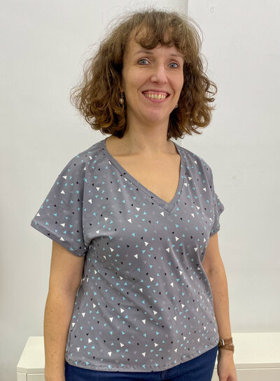 V-neck technique in T-shirt 19/04/2026