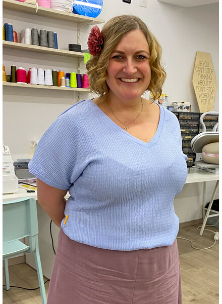 V-hals techniek in T-shirt 19/04/2026