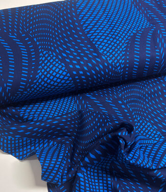 Studio E Fabrics jazzed cobaltblue - 270 breedte - patchworkkatoen