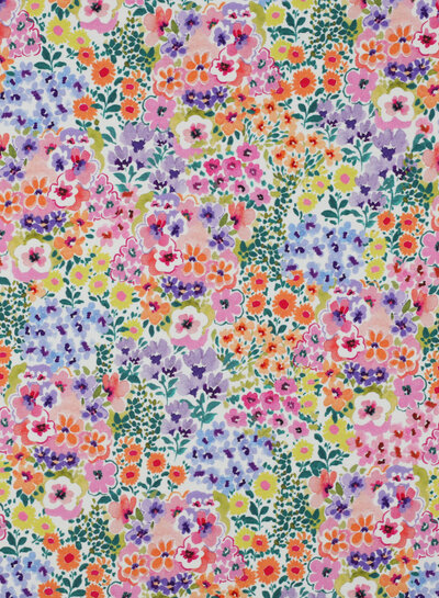 Poppy fabrics lentebloesem - mooie zachte tricot