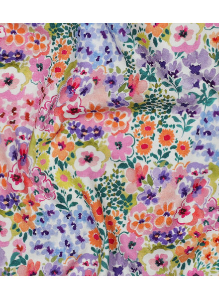 Poppy fabrics lentebloesem - mooie zachte tricot