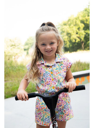 Poppy fabrics spring blossom - beautiful soft jersey