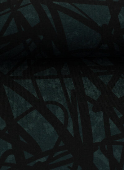 THORSTEN BERGER STAY CURIOUS - dark - French terry