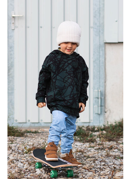 THORSTEN BERGER STAY CURIOUS - dark - French terry