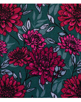 Swafing Dahlia's petrol - modal french terry