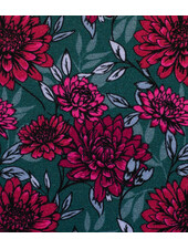 Swafing Dahlia's petrol - modal french terry