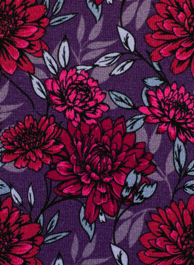 Swafing Dahlia's kardinaalpaars - modal french terry
