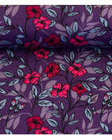 Swafing Hibiscus kardinaalpaars - modal french terry