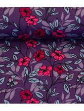 Swafing Hibiscus kardinaalpaars - modal french terry