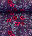 Swafing Hibiscus kardinaalpaars - modal french terry