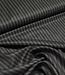 Madeline prachtige viscose blend - zwart met zilver lurex krijtstreep