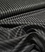 Madeline prachtige viscose blend - zwart met zilver lurex krijtstreep