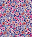 Poppy fabrics paars bloemetjes - popeline katoen