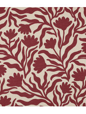 Poppy fabrics bordeaux naturel - zachte sweater