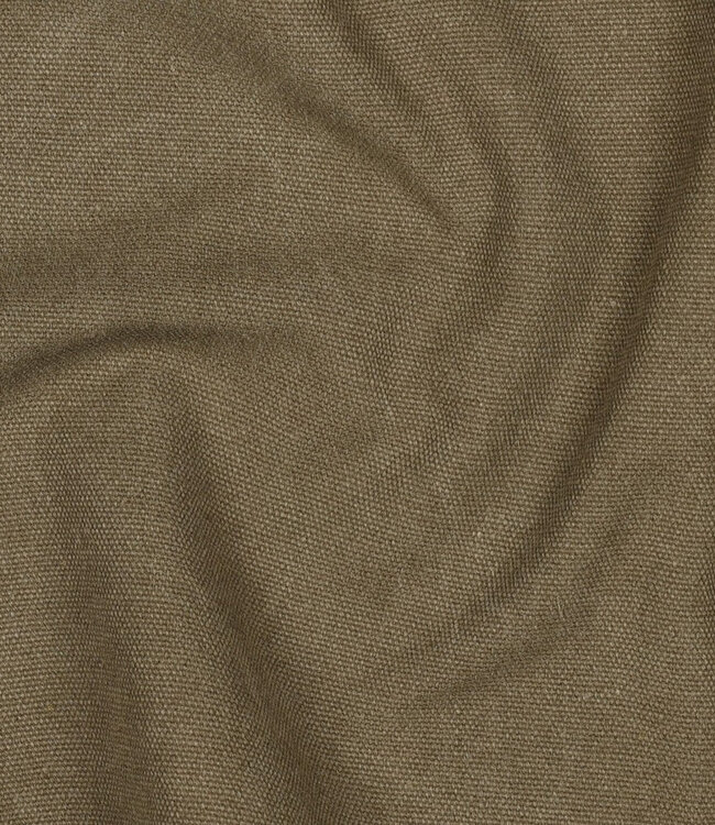 Poppy fabrics Taupe - heavy stonewashed canvas