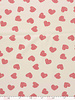 soft pink hearts - jersey