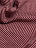 bordeaux en witte krijtstreep - wrincle cotton