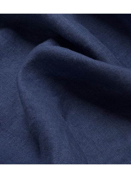 Madeline washed linen - 100% fine linen - Indigo blue