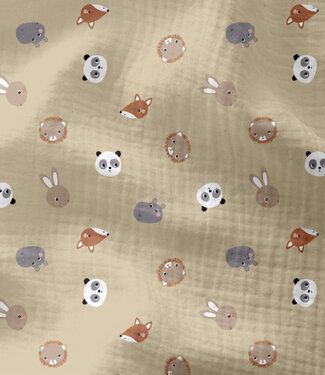 cutiepies beige - double gauze / tetra