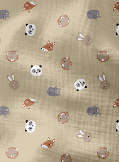 cutiepies beige - double gauze / tetra