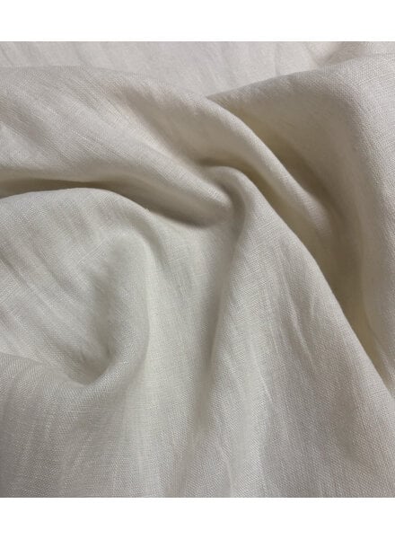 Madeline Patterns washed linen - 100% fine linen - ecru