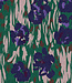 Flowers on a green field - canvas