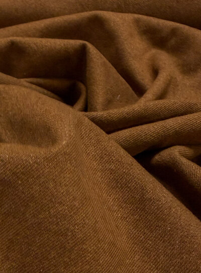 True Denim by M. heavy weight denim brown (Mocha Bisque) - 11oz - 180cm wide