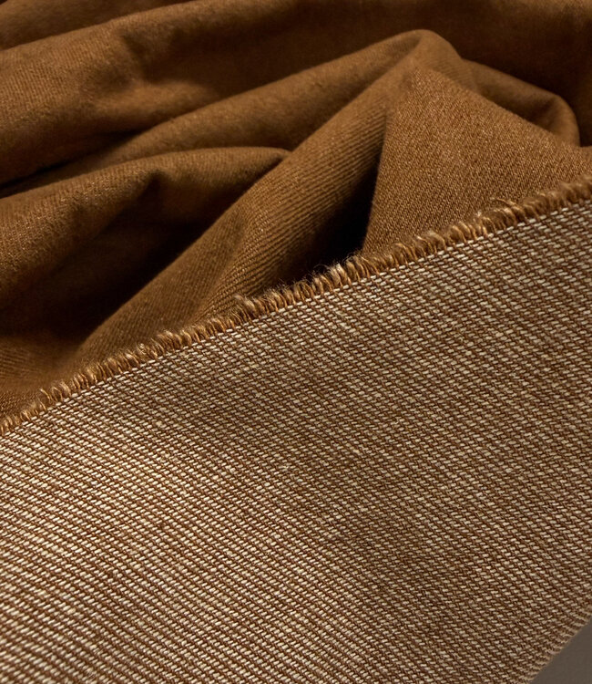 True Denim by M. heavy weight denim bruin (Mocha Bisque) - 11oz - 180cm breed