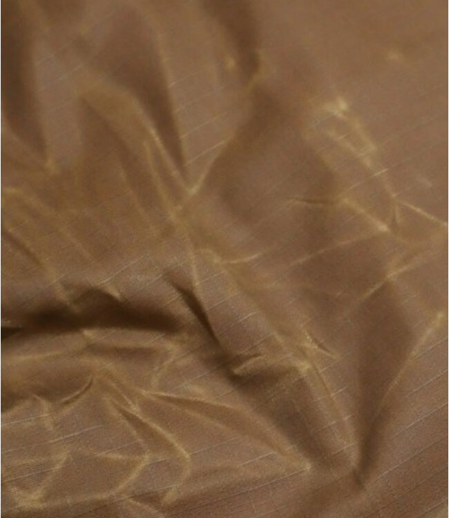 ripstop waxed canvas / oilskin  cognac
