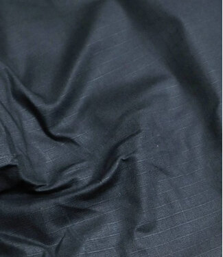 ripstop waxed canvas / oilskin  marineblauw