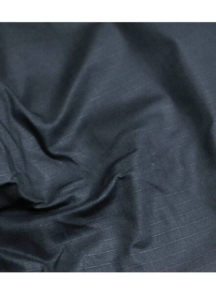 ripstop waxed canvas / oilskin navy blue