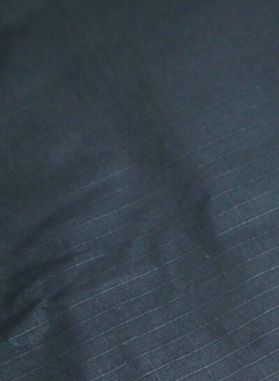 ripstop waxed canvas / oilskin  marineblauw