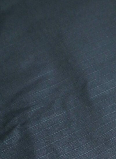 ripstop waxed canvas / oilskin navy blue