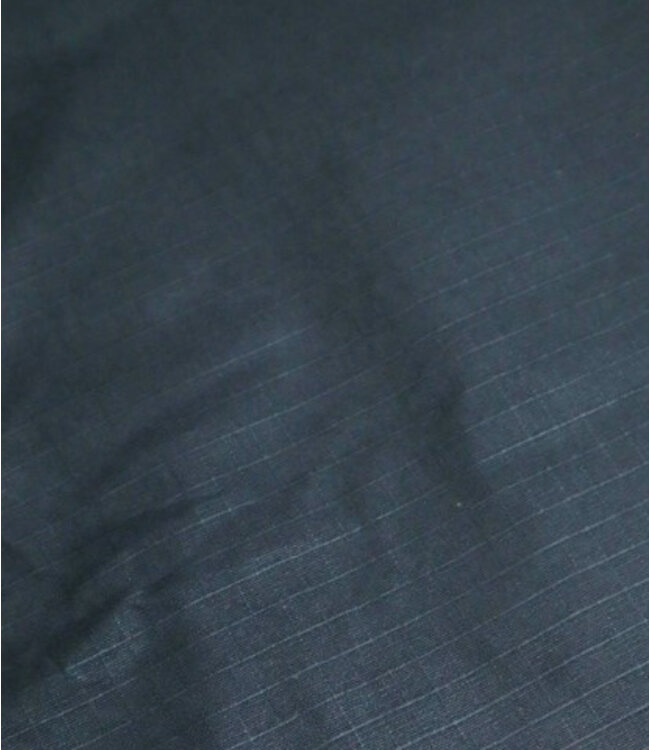 ripstop waxed canvas / oilskin  marineblauw