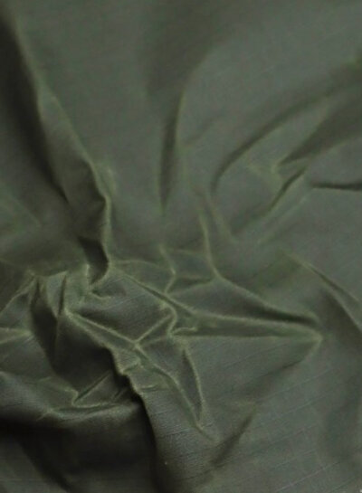 ripstop waxed canvas / oilskin khaki