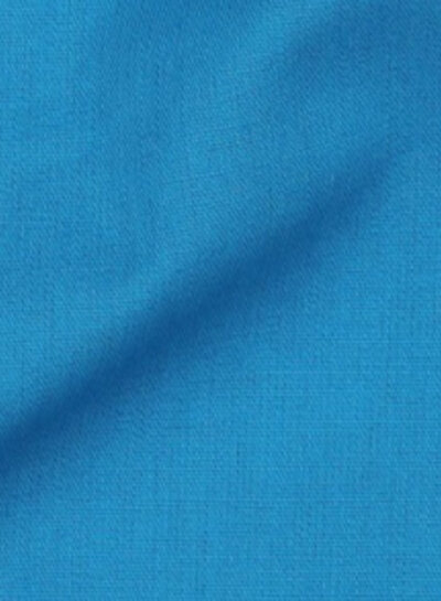 blauw effen katoen 047